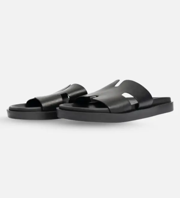 Sandale Cuir Noir – Image 3
