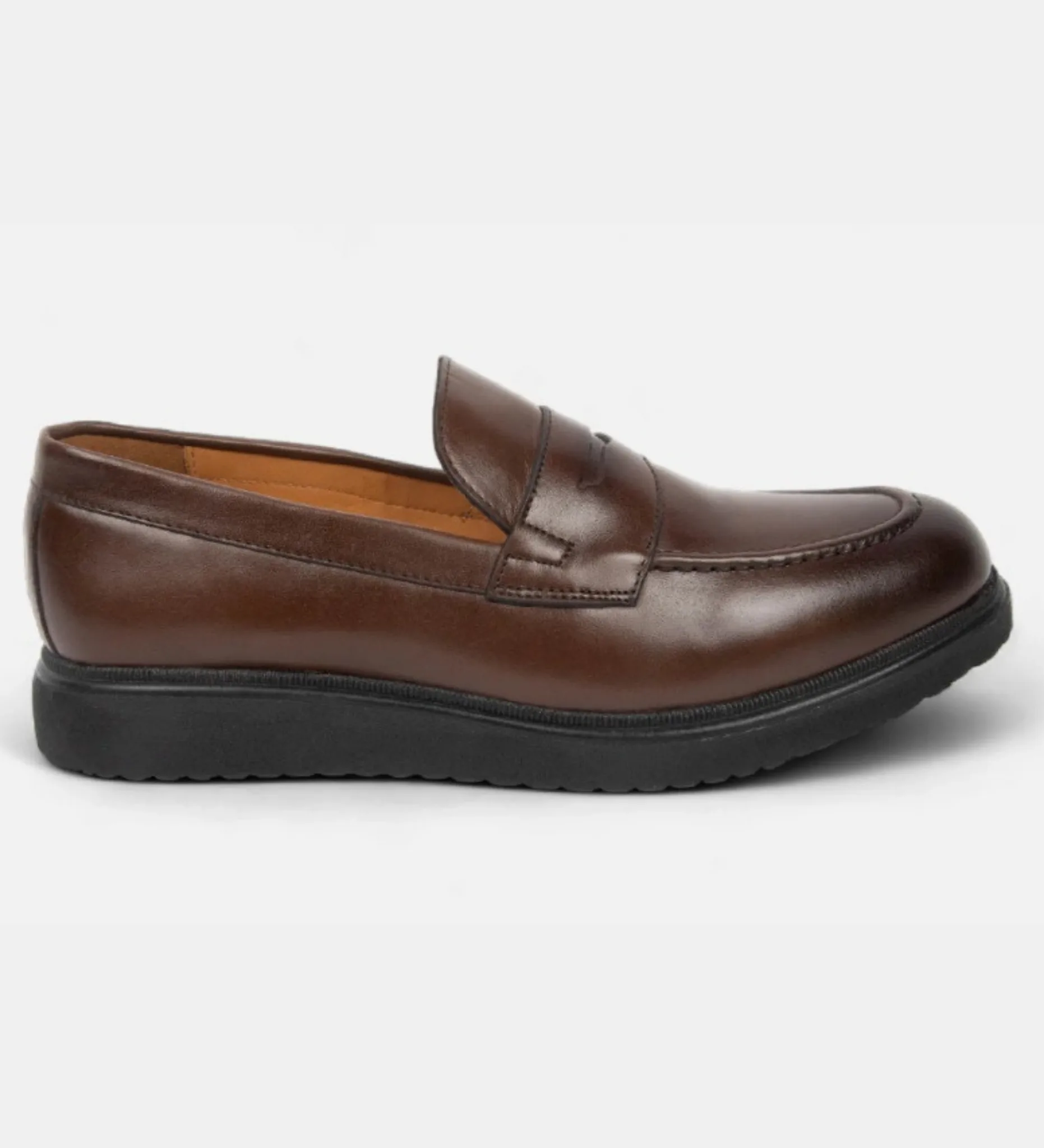 Mocassin Cuir Marron