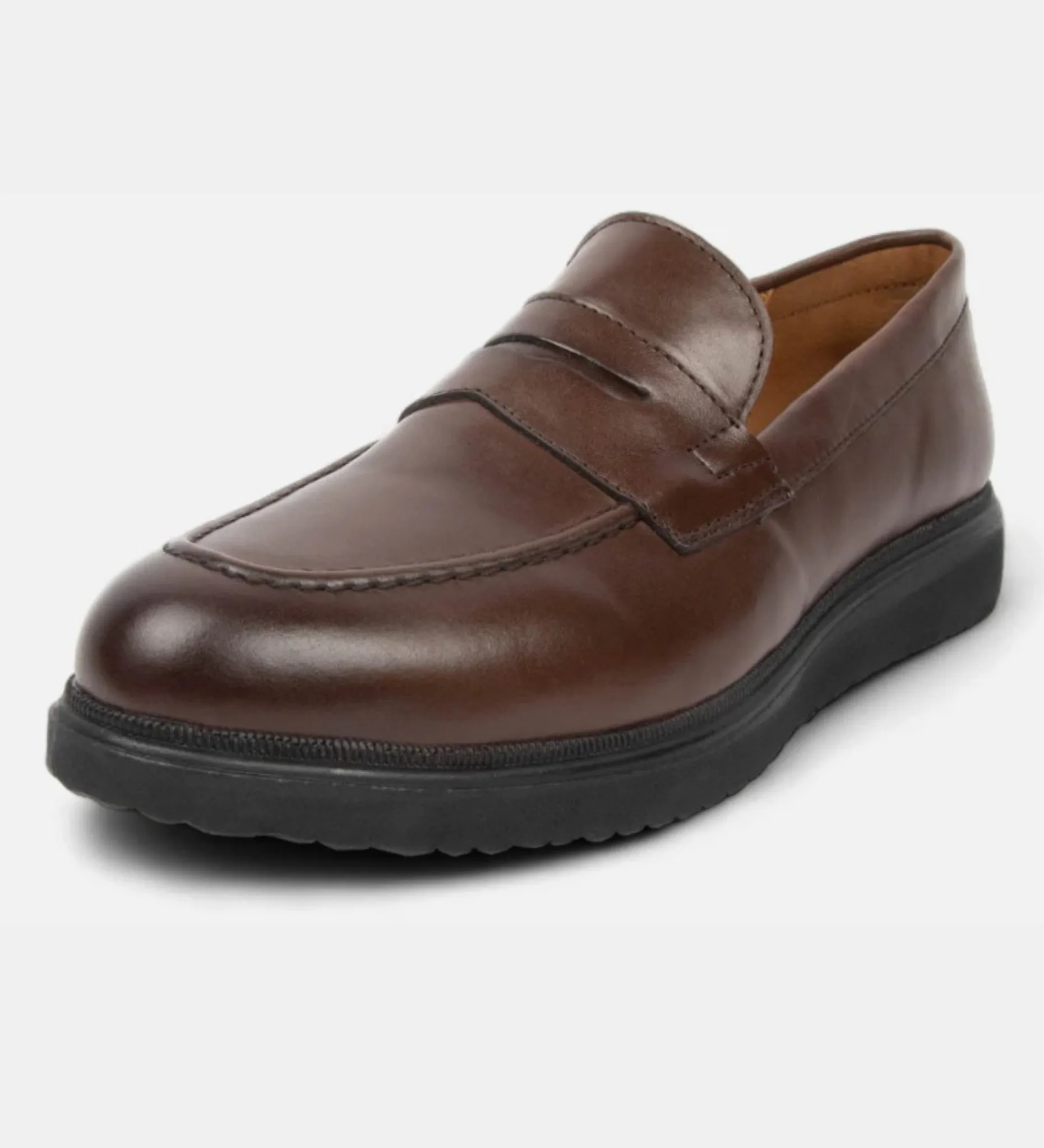 Mocassin Cuir Marron – Image 2