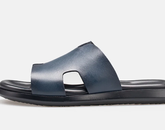 Sandale Cuir BLEU (ALBERO2007)