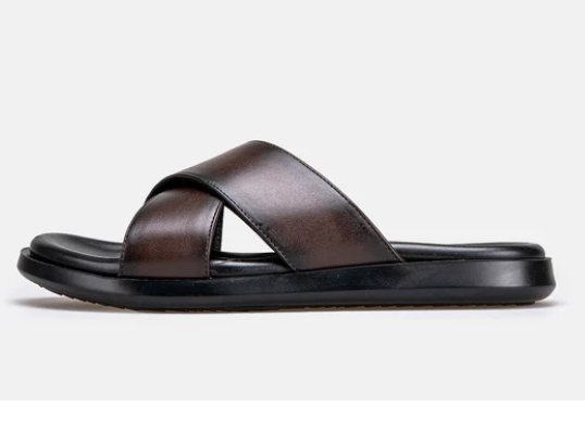 Sandale Cuir MARRON (ALBERO2007)